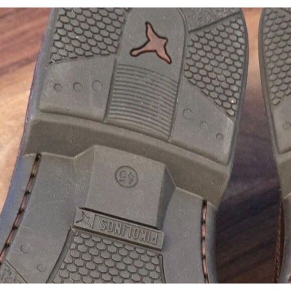 Pikolinos Loafer Slip-On Soft Supple Leather Rich Brown Men's EU 45 US 12 - Picture 5 of 11